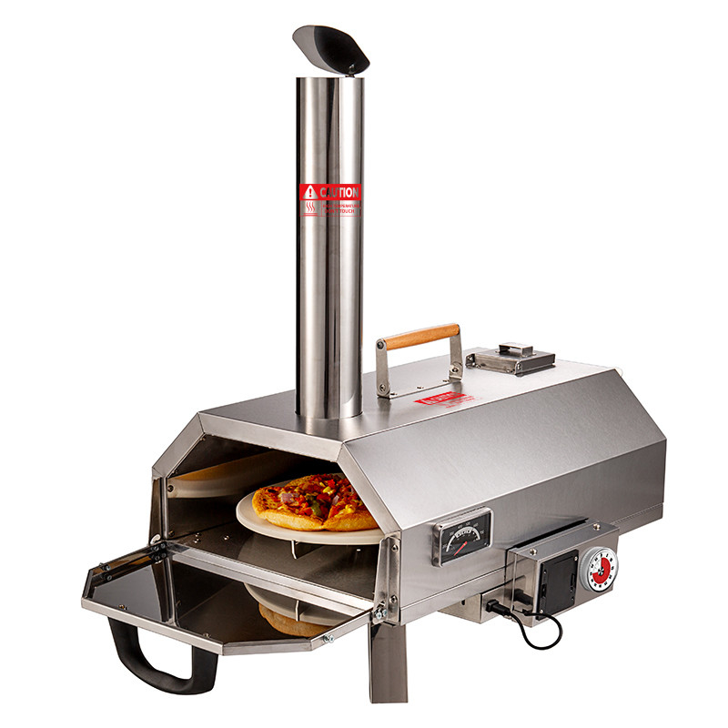 Automatic Rotating Outdoor Pizza Oven 12