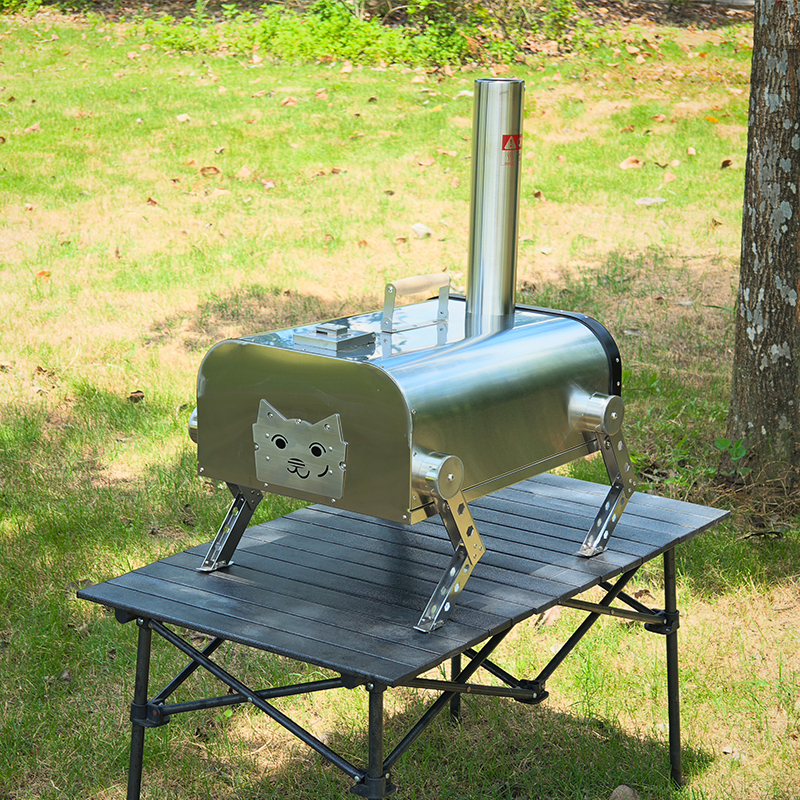 Wood Fired Outdoors Stainless Steel Alpha Pizza Oven