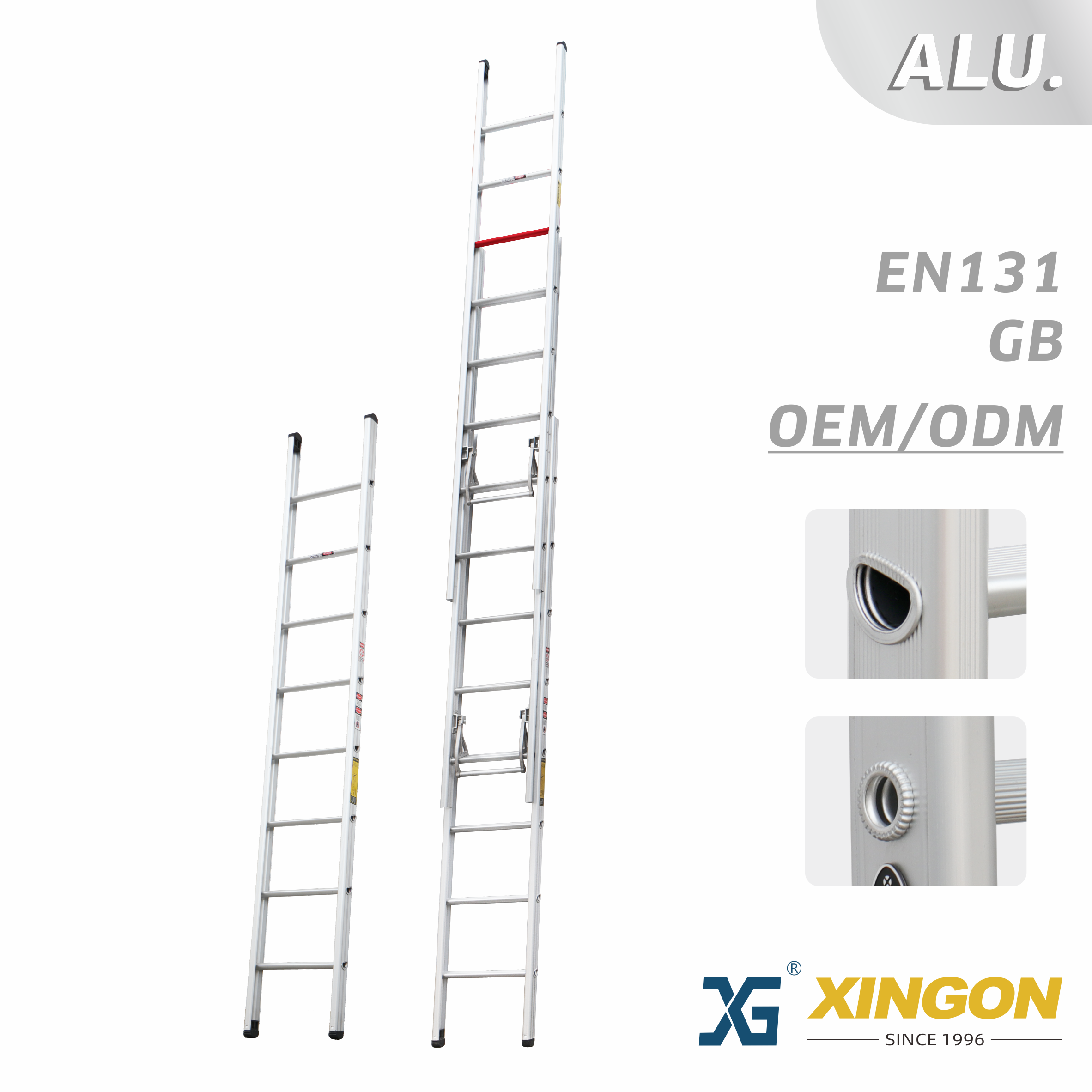 XG-110A/D 【Alluminio】 Scala di estensione