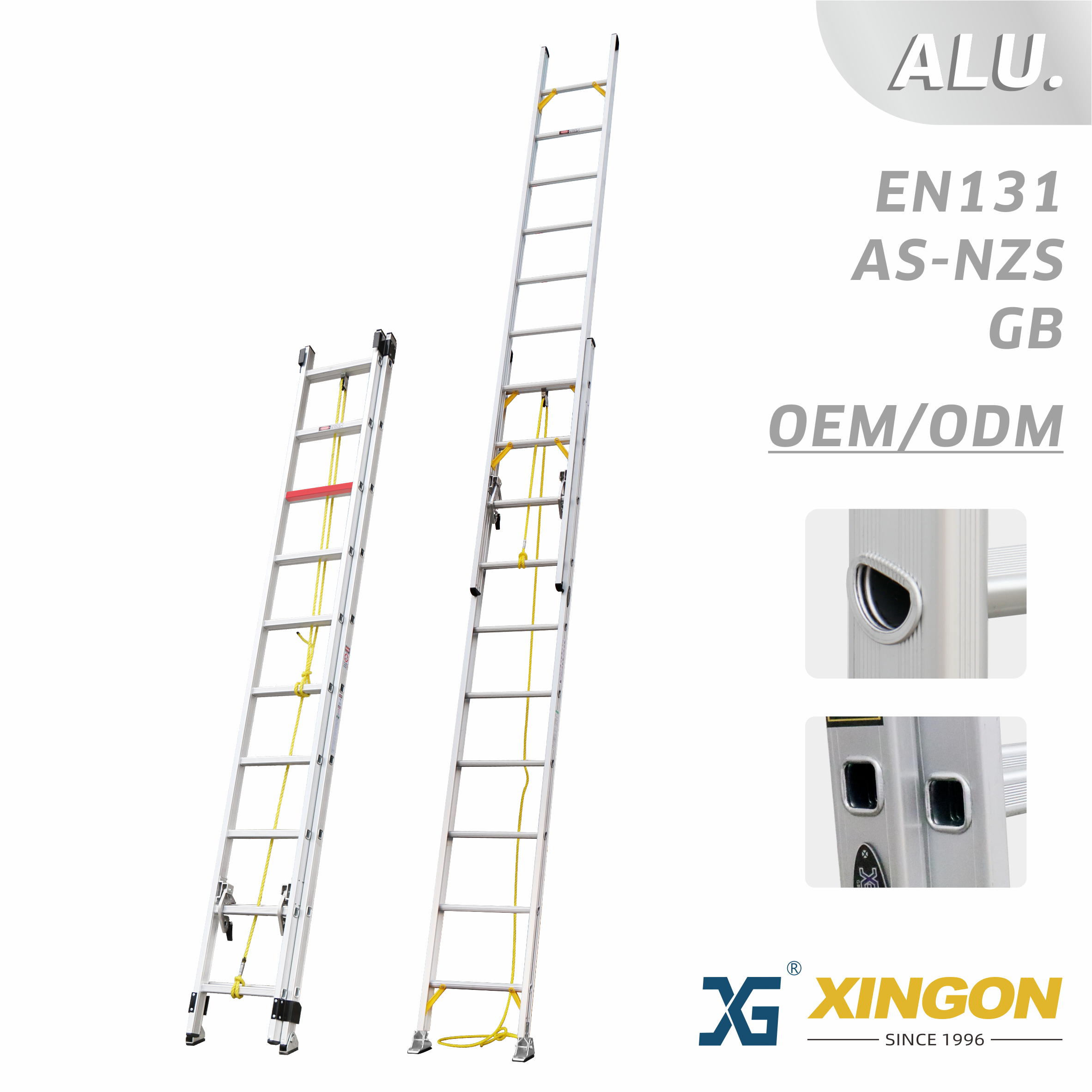 XG-117A/D 【Alluminio】 Scala di estensione