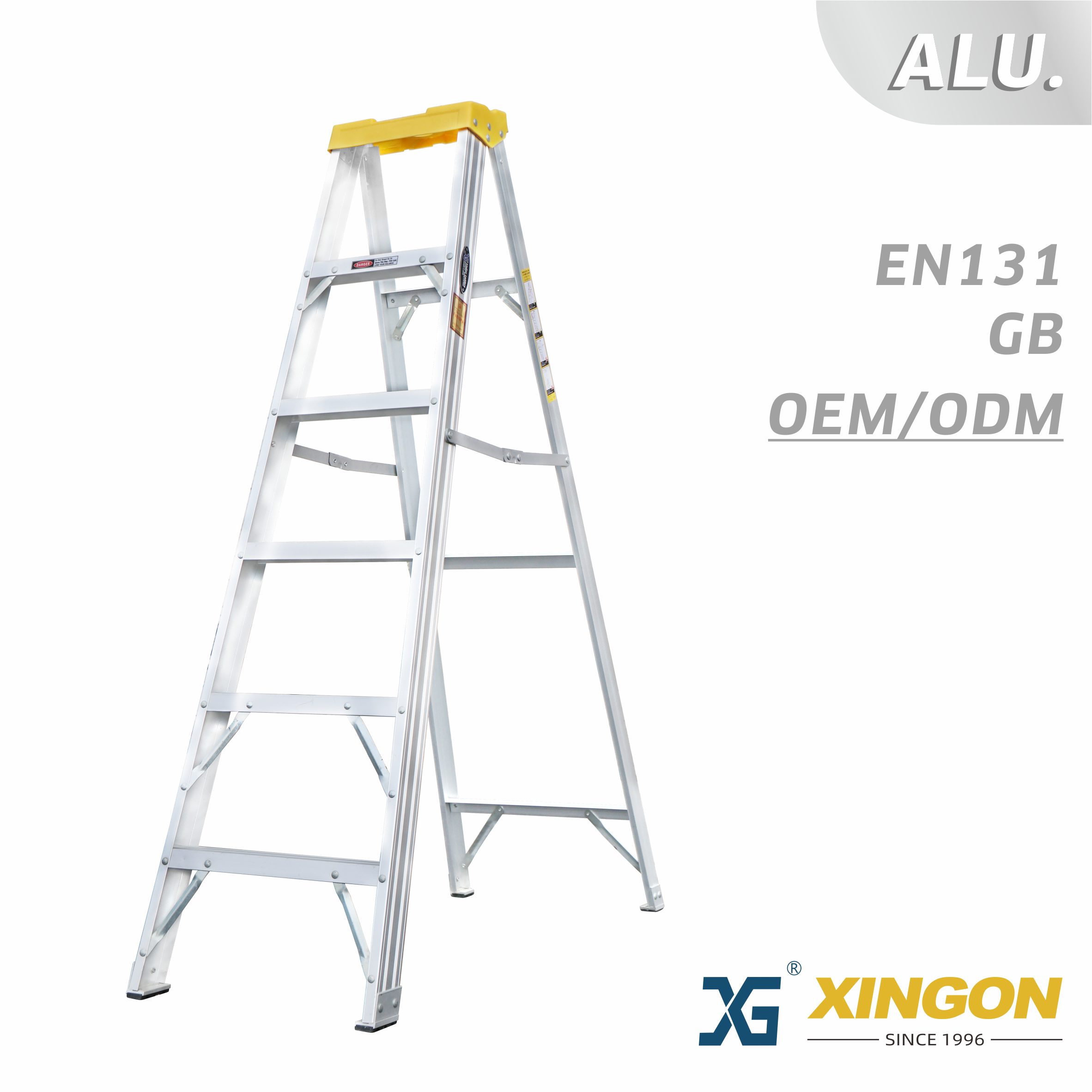 XG-106B 【АЛЮМИНИЙ】 Односторонняя лестница