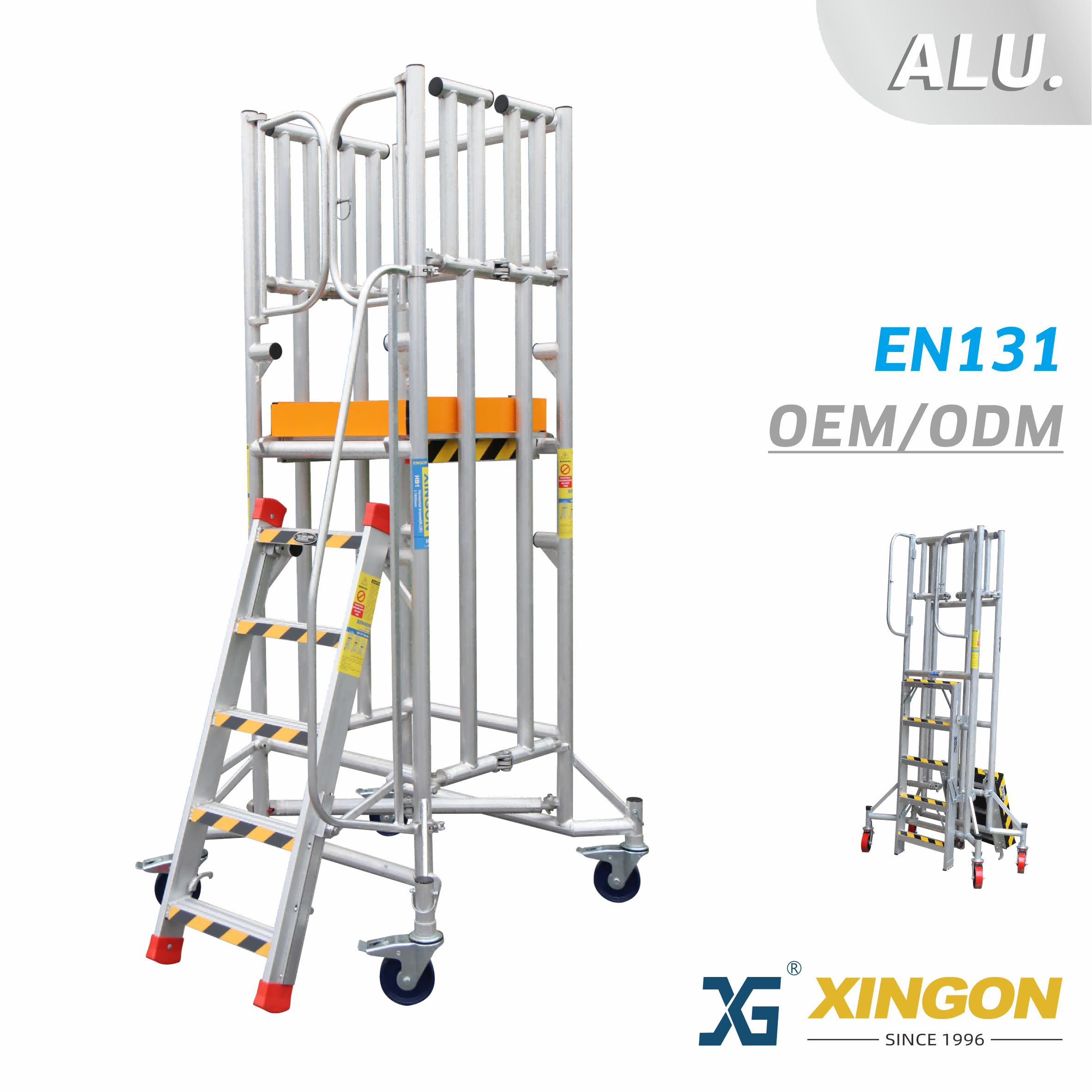 XG-175A 【ALUMINUM】 Multipurpose Folding Scaffolding - COPY - 3a2hco