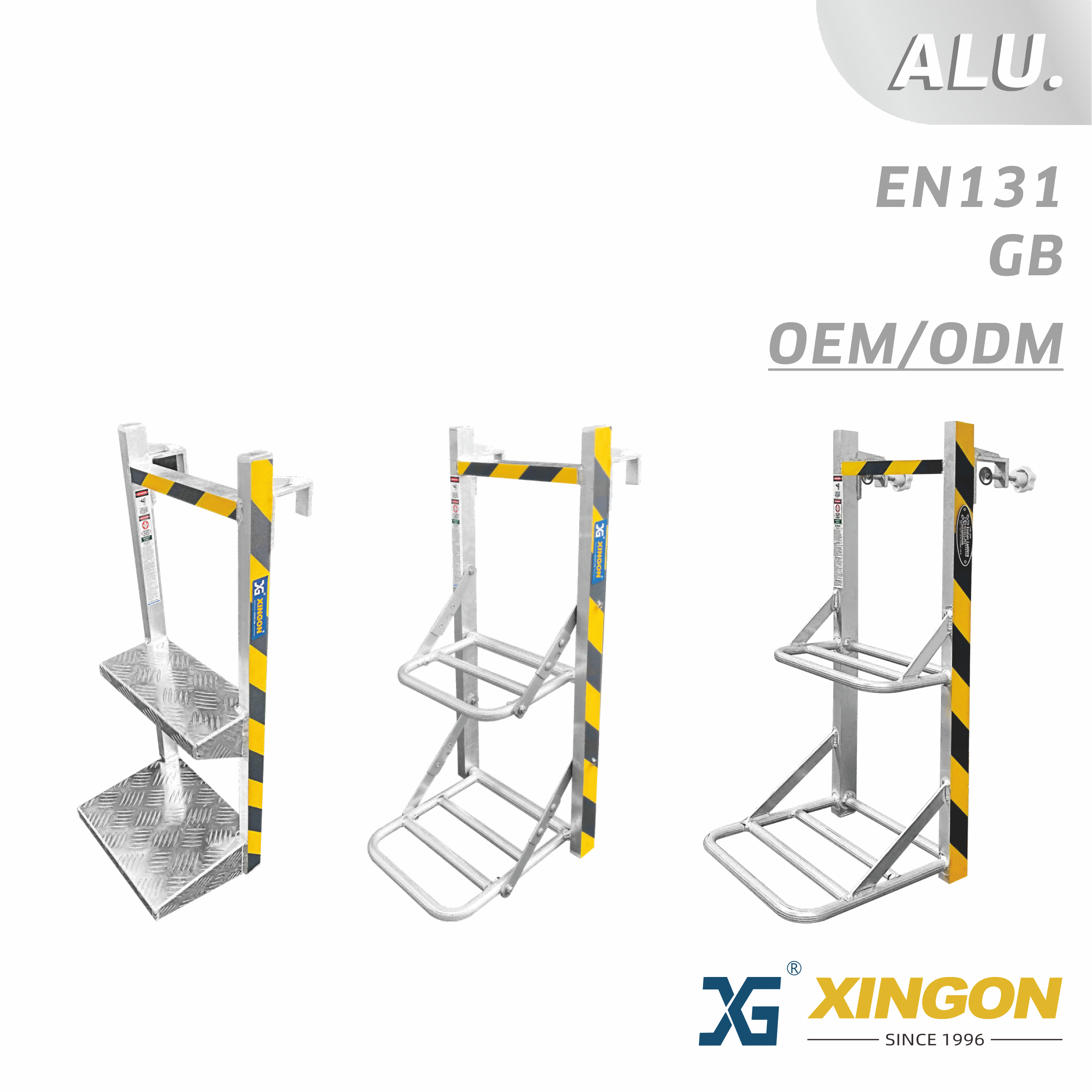 XG-256 【ALUMINIUM】 Échelle d'embarquement pour véhicule