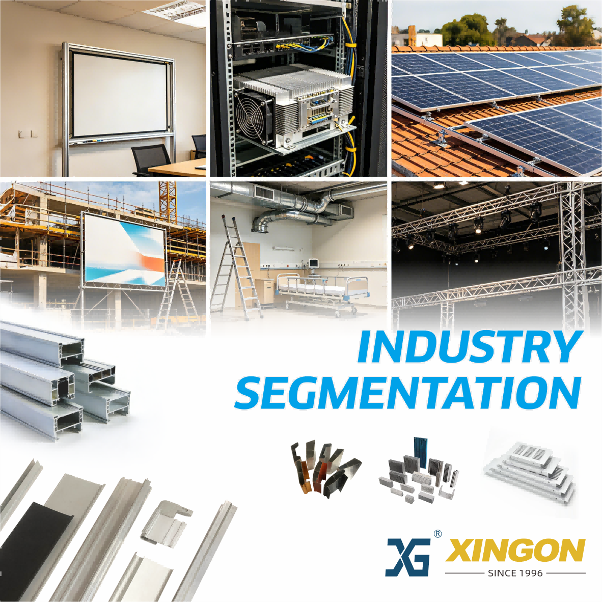 【PROFIL D'ALUMINIUM】 Segmentation de l'industrie