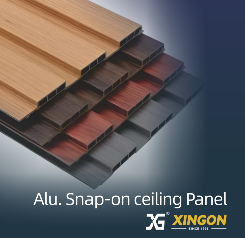 China 【ALUMINUM PROFILE】 Snap-on Ceiling Panel manufacturer