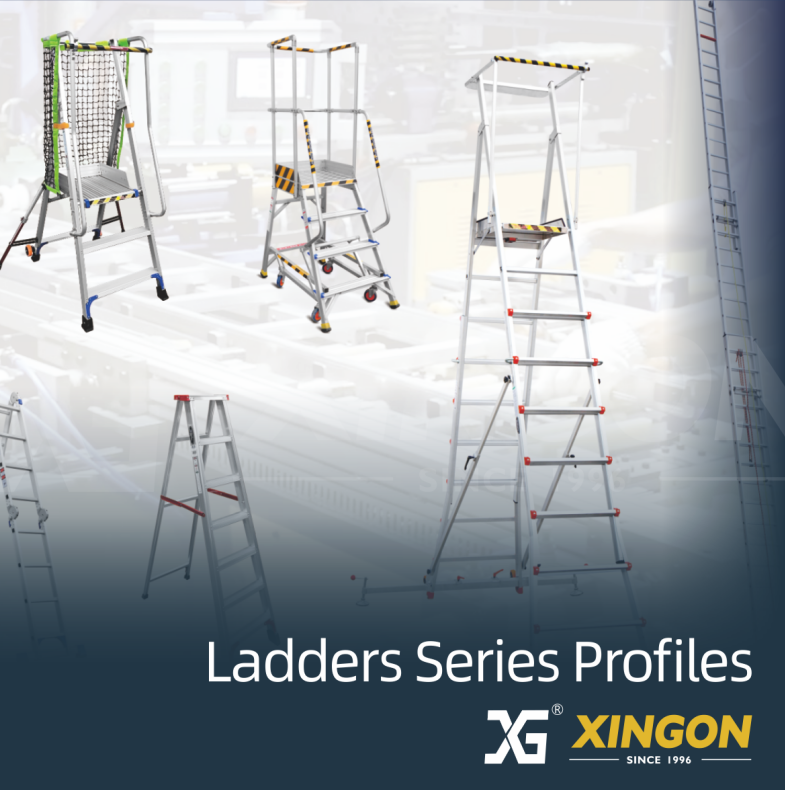 【ALUMINUM PROFILE】 Ladders Series Profiles