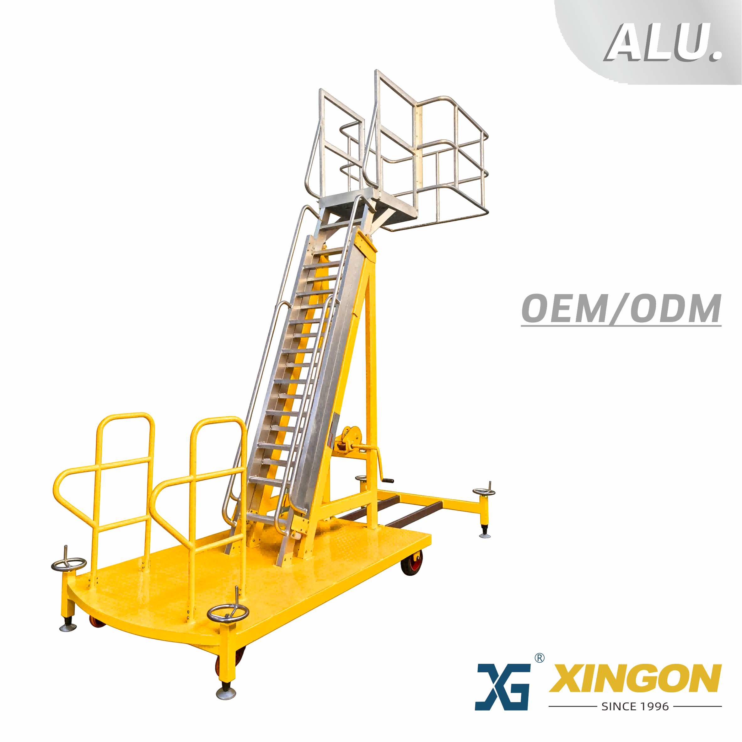 XG-577 【ALUMINIUM】 Échelle d'accès pour camion-citerne