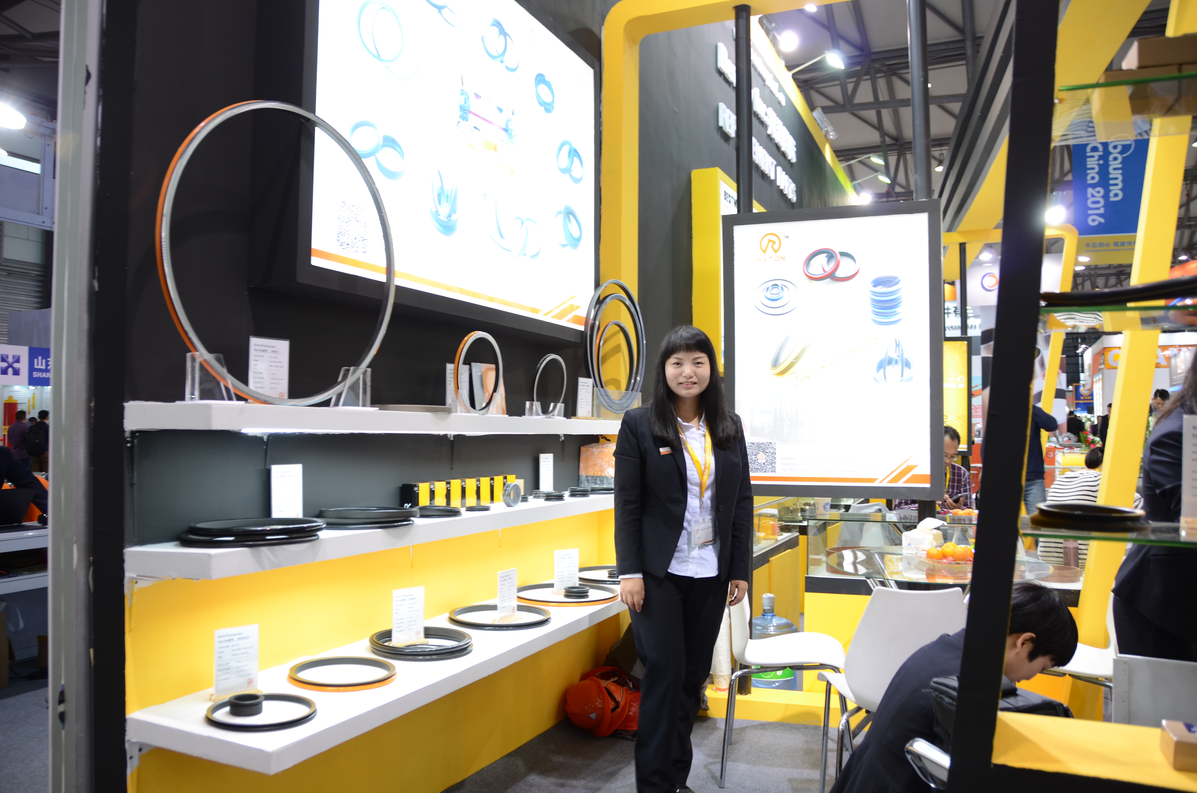 Rvton FACE seals CTT exhibition