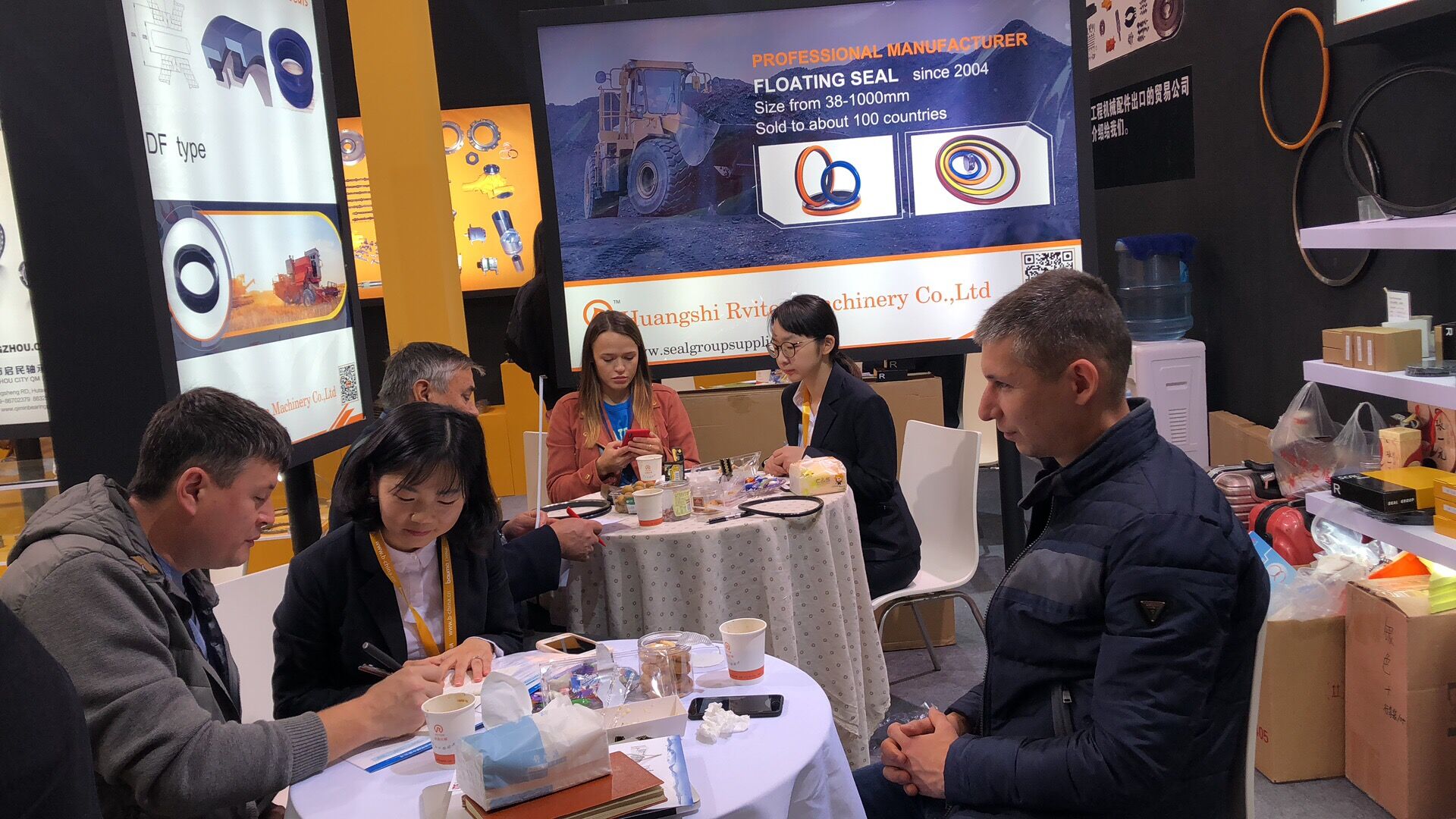 Rvton duo cone seals BICES exhibition