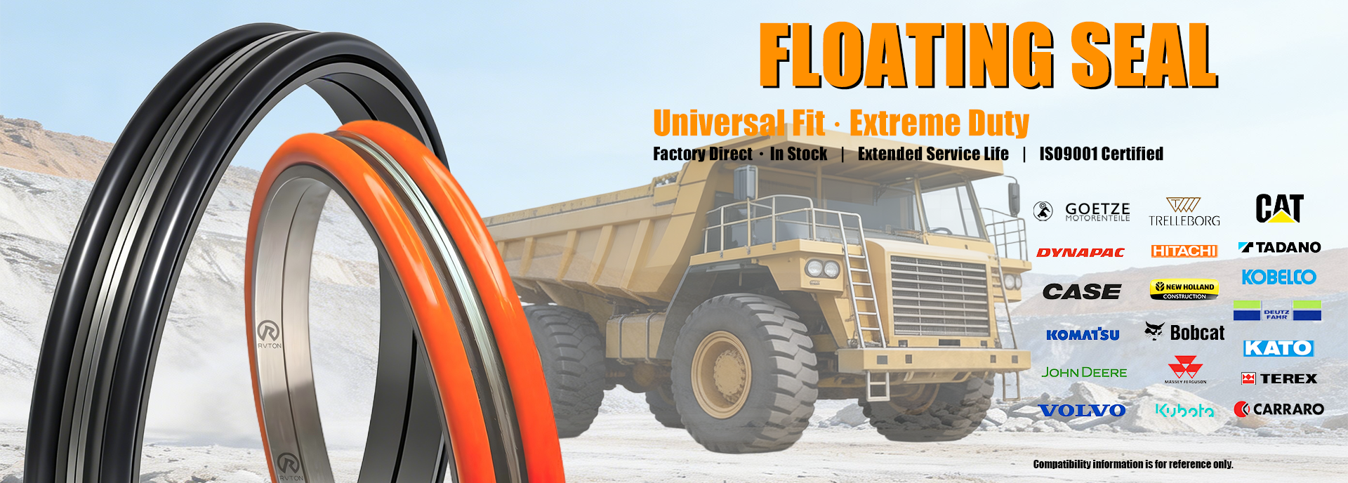 rvton floating seal duo cone seal factory