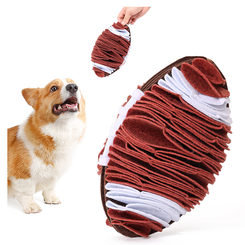Rugby Design Dog Snuffle Toy