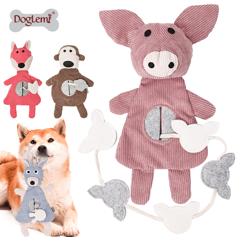 Doglemi IQ Training Big Belly Family Puzzle Dog Toys