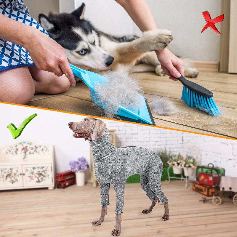 Wholesale Female Male Dog Onesie Shedding Bodysuit for Dogs Pet After Surgery Recovery Suit