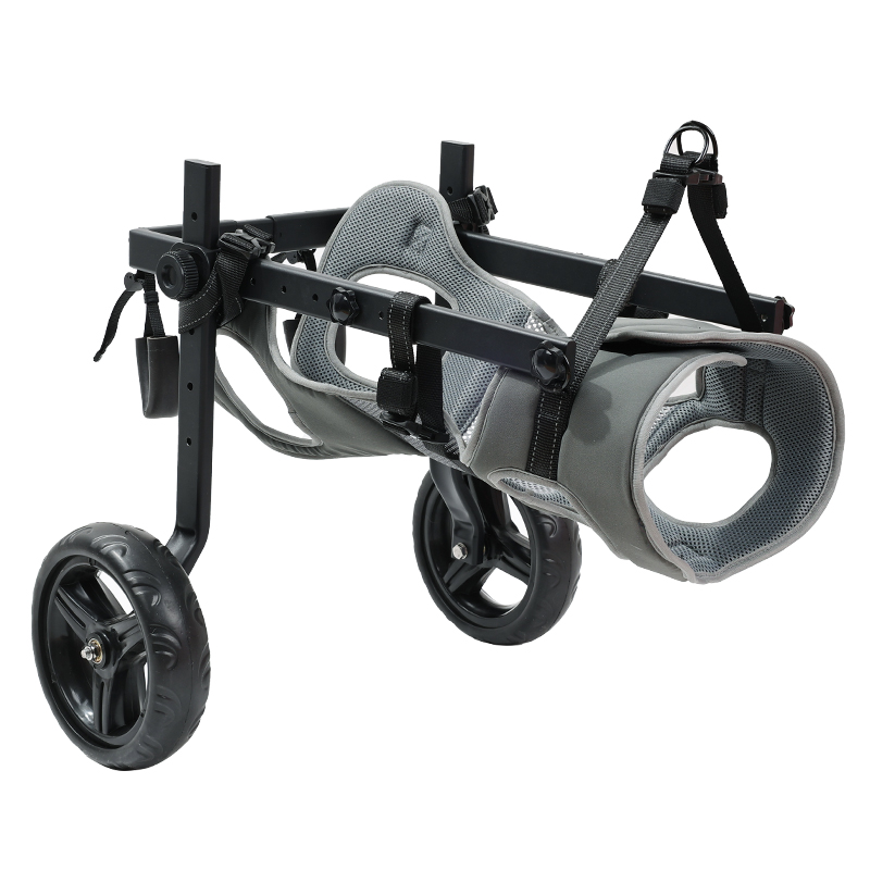 Wholesale Aluminum Alloy & Polyester Dog Wheelchair - Adjustable Mobility Aid for Handicapped Pets, Rehabilitation Cart for Disabled Dogs - COPY - ip8qou