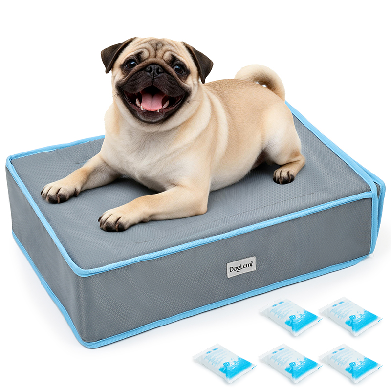 Sofort kühlendes Hundebett, Haustier-Kühlmatte, Hunde-Kühlmatte, atmungsaktives Bett, bequemes Haustierbett, coole Haustierprodukte für den Sommer