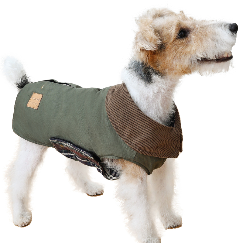 Factory Direct Comfortable Fit Barn-Style Elegant Dog Jacket Dog Apparel Dog Jackets Winter Pet Clothes for Daily Use