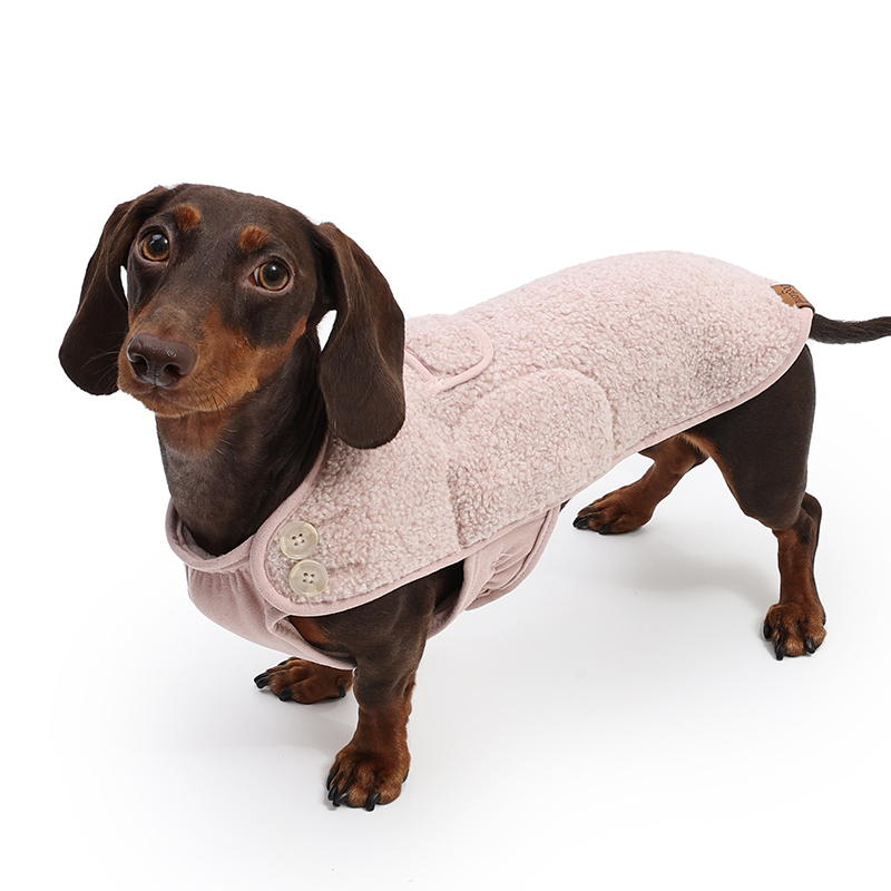 Doglemi Verdickte tägliche Freizeitkleidung für Hunde, Winterjacke, Haustierkleidung, Hersteller, französischer Stil, Hundeweste, Kleidung für Dackel