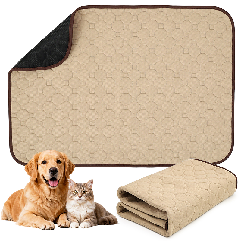 Almohadilla personalizada para orinar de perros, tapete reutilizable lavable OEM ODM con logotipo de color de tamaño personalizado y embalaje para marcas de mascotas