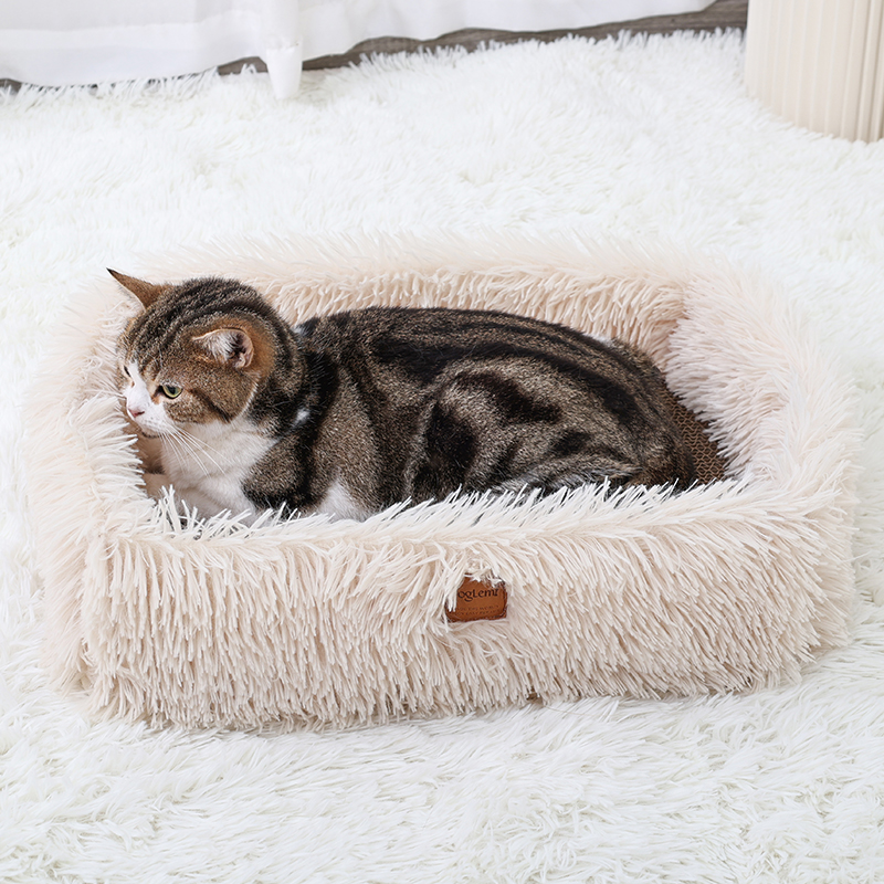 Afilador de garra de nido resistente al desgaste rascador de gato mágico corrugado tablero de rascado