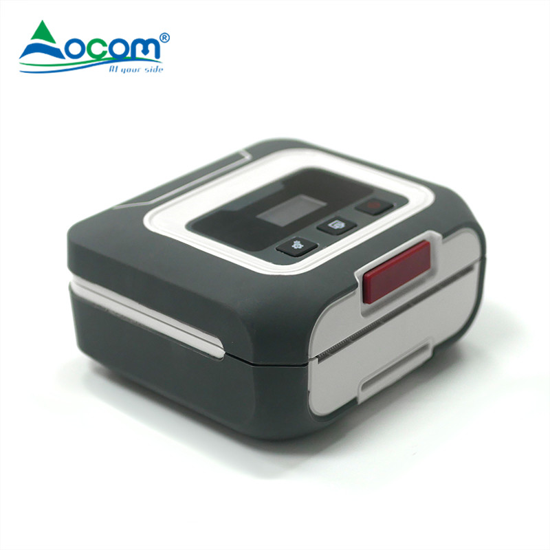 OCBP-M88 Mini Mobile 3 inch Thermal Label Printer LCD Screen 8MB Memory - COPY - juhv5a