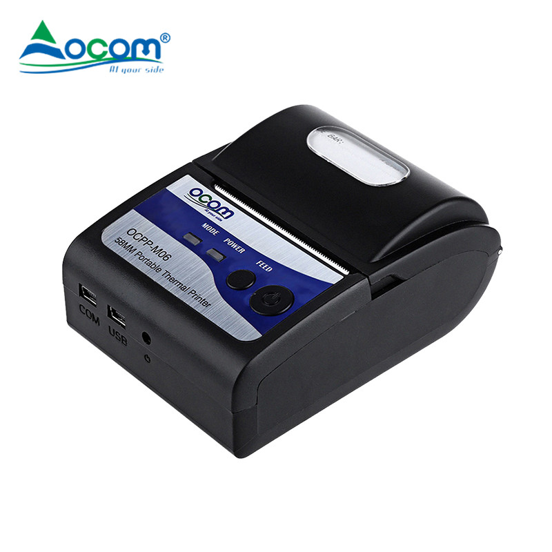 Hot 58mm Mini 1500mAh Blue Tooth Portable Thermal Receipt Printer