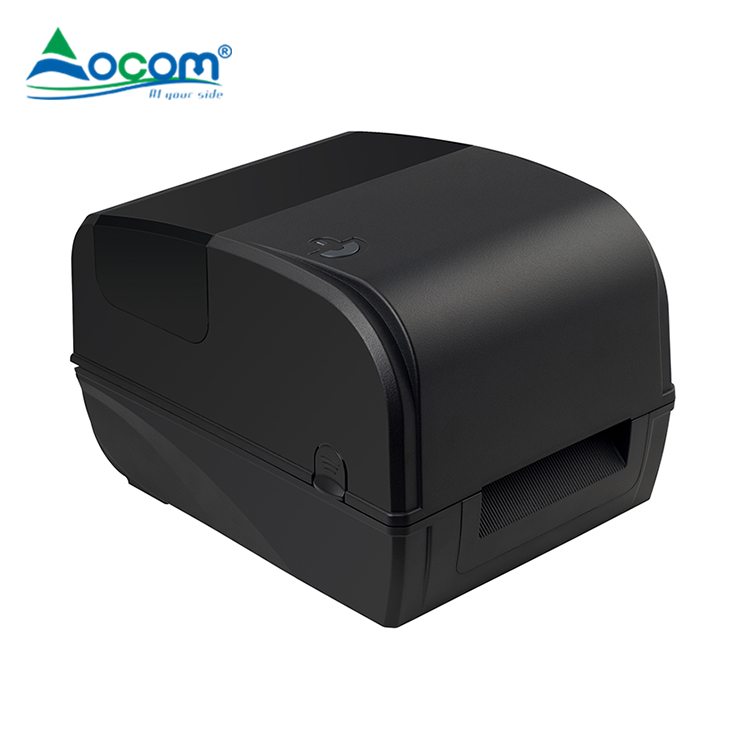 OCBP-012 Imprimante d'étiquettes de réception à transfert thermique de 4 pouces et machine de découpe Imprimante d'étiquettes à codes-barres thermique industrielle