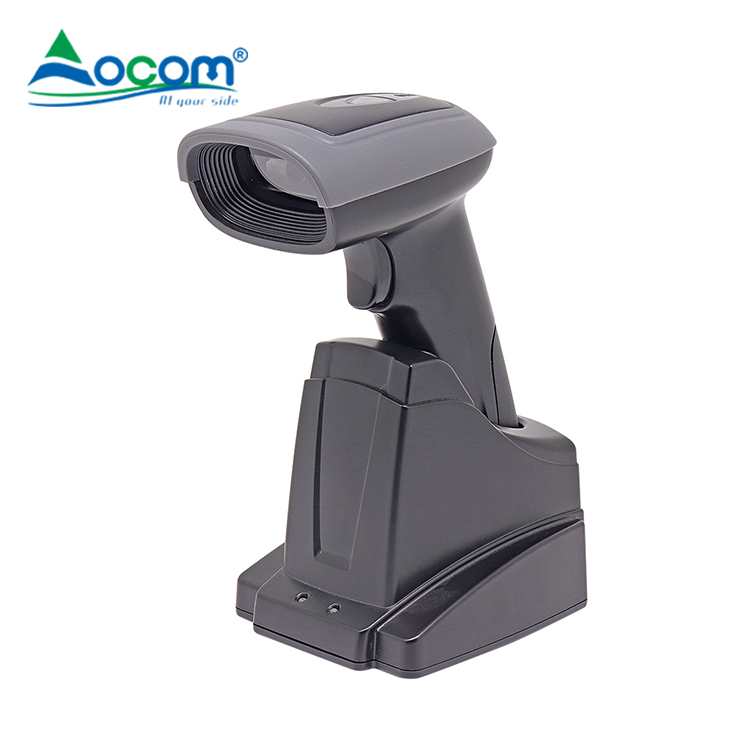 OCBS-W234 China Supermercado Blue-tooth portátil portátil pequeno sem fio POS scanner de código de barras para venda