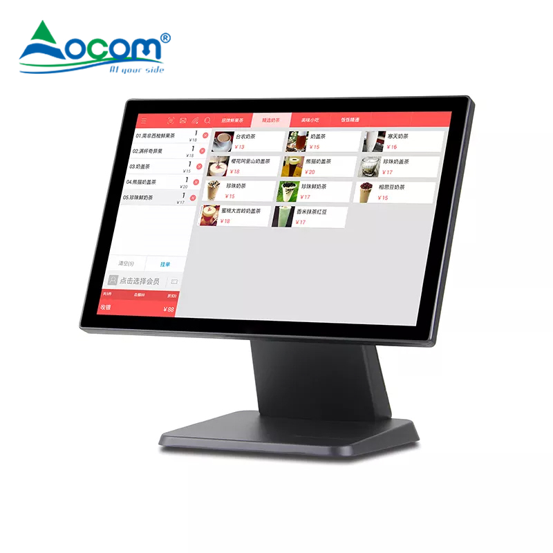 (POS-1701)Einzelhandels-Touch-Monitore, Kassensystem, Windows J1900-Terminal, Kassensystem