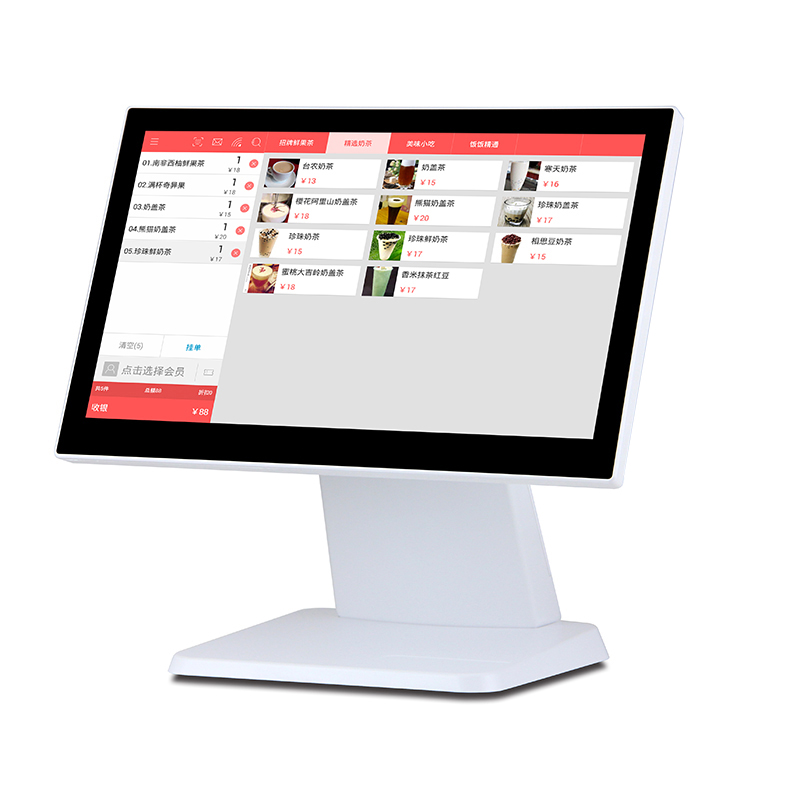 POS-1516 15.6 inch touch screen restaurant Windows all in one electronic cash register machine - COPY - 44fgh2