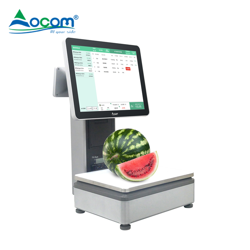 POS-S002 15 Inch Dual Screen Digital Weigh Scale