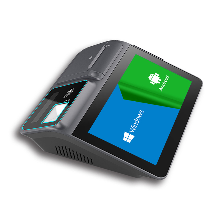 POS-M1162 dubbele schermen 11,6 inch QR-codescanner pos-tablet tot machinekassa