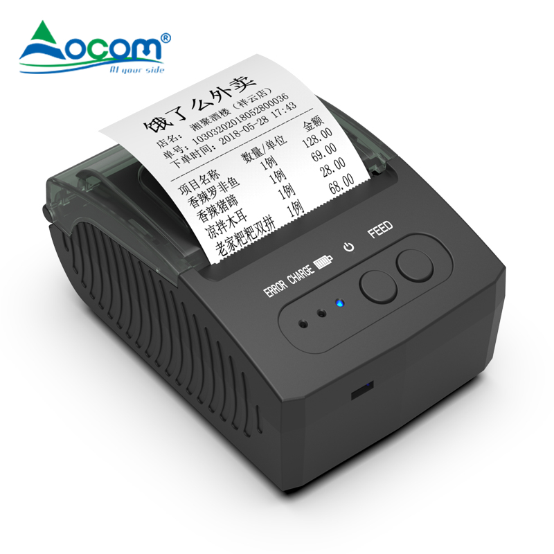 (OCPP-M15) shenzhen 58mm pos terminal petit ordinateur de poche portable réception mobile mini-imprimante thermique directe