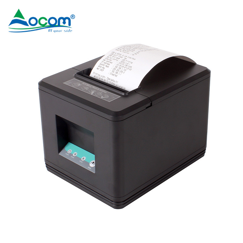 (OCPP-80T)带自动切纸器的直接热敏200 mm/s 80毫米热敏打印机