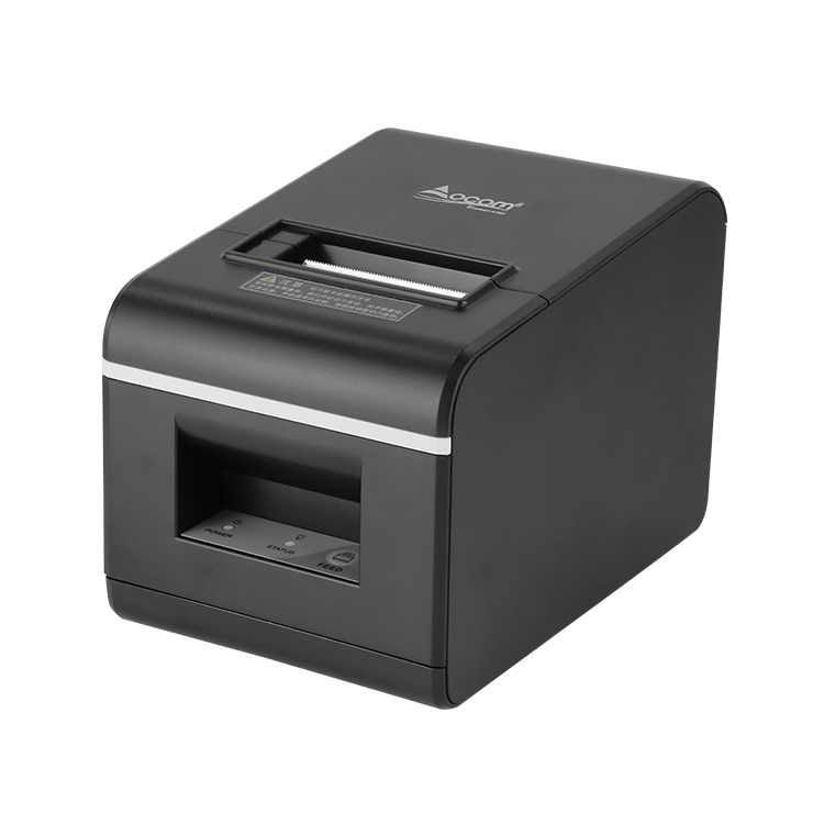 (OCPP-C582) téléphone de coupe automatique de détaillant noir pos wifi usb 58mm imprimante de reçu thermique directe imprimante bluetooth