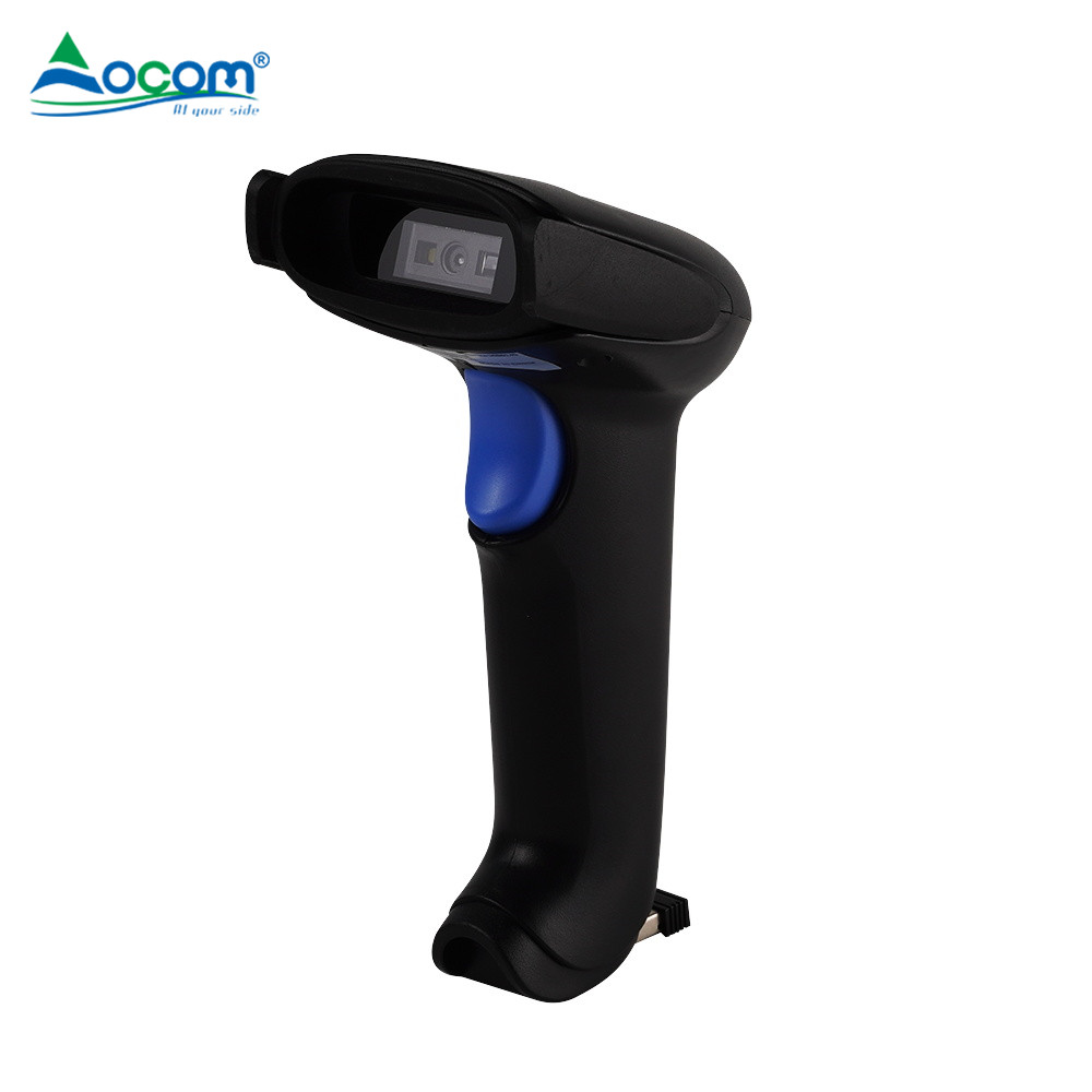 (OCBS-W217) Μπαταρία 1200 mAh 12 ώρες λιανικής πώλησης φθηνή κούριερ 2.4G ετικετών usb bluetooth ασύρματος σαρωτής γραμμωτού κώδικα