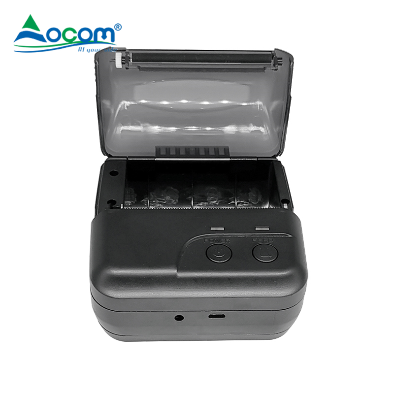 OCPP-M089 80mm mini przenośna termiczna drukarka pokwitowań pos Android mobilna drukarka Bluetooth