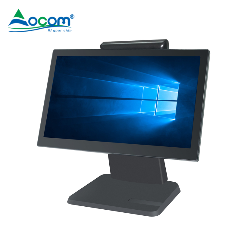 (POS-1516) Aluminiumguss-Registrierkasse Brandneu ohne Rahmen 15,6 Zoll Windows 10/Android 11 Touch POS Terminal