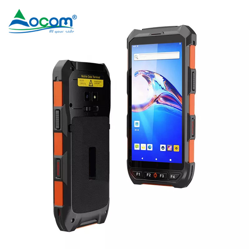 (OCBS-C6)4g wifi bt 2d scanner IP65/1.5m tout en un portable robuste code-barres pda android 10
