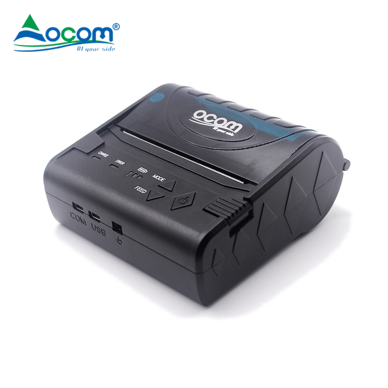 Wifi BT 80mm Mini Portable Thermal Receipt Printer With Big Paper Roll Support USB Charging