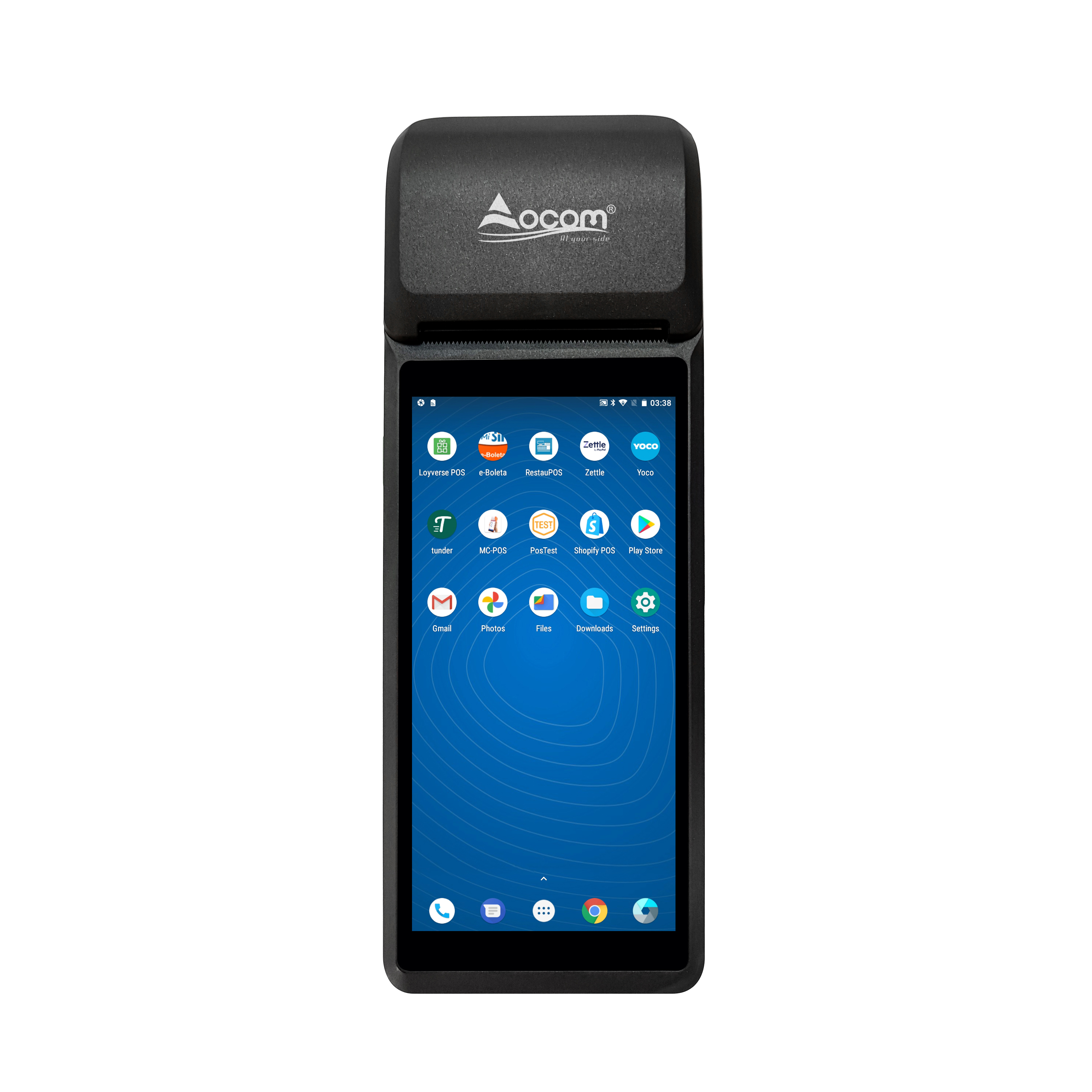 (POS-T3) Android 11 portatile da 5,45 pollici POS Terminale con stampante termica da 58 mm