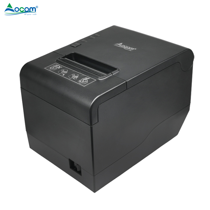 OCPP-80K OCOM Impressora de recibos térmica de 80 mm Interface USB ou USBLan com cortador automático