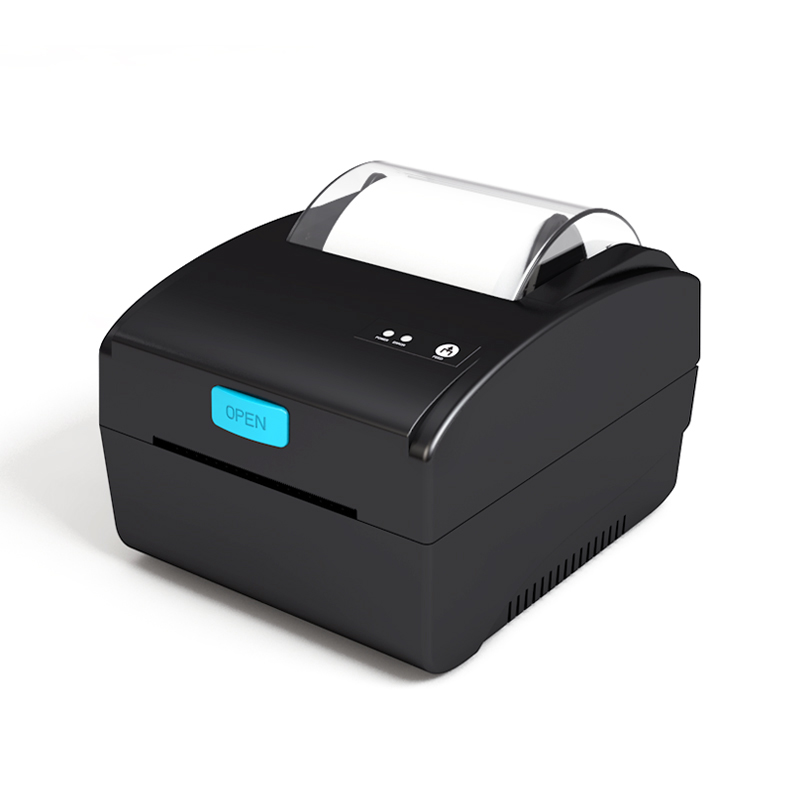 (OCBP-020)Stampante termica per etichette senza inchiostro nera da 3 pollici USB LAN ad alta velocità da 80 mm