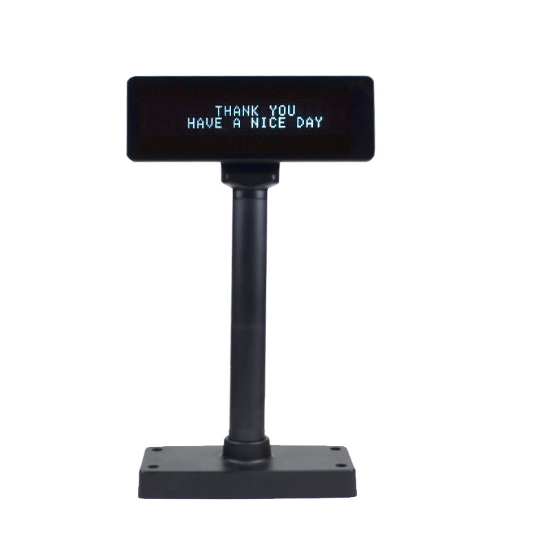 (VFD220A) Display de cliente VFD de linha dupla de 20X2 caracteres com caracteres de 11 mm de altura