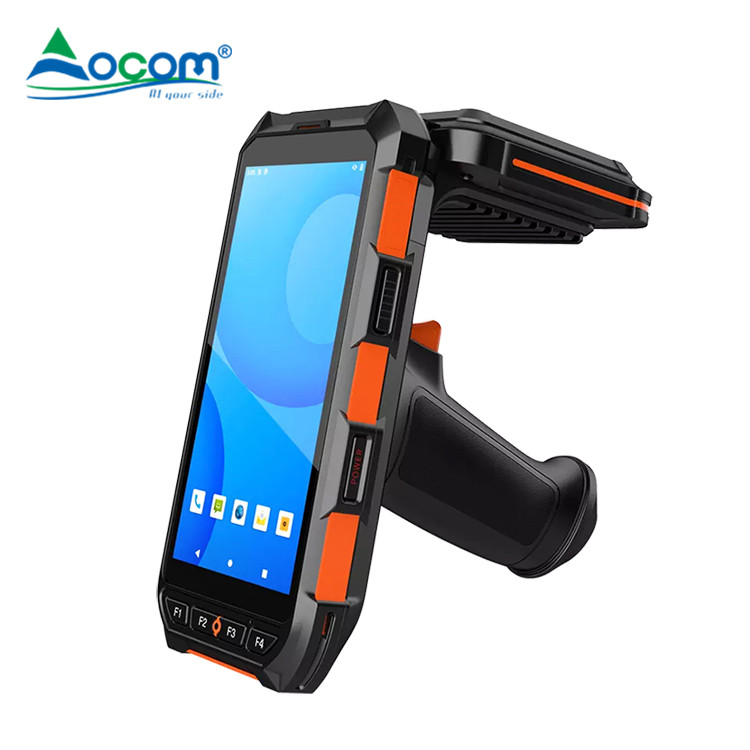 OCOM 5.5 بوصة محمول باليد أندرويد المساعد الشخصي الرقمي 1D 2D ماسح الباركود محطة البيانات المتنقلة صناعة وعرة المساعد الشخصي الرقمي C6