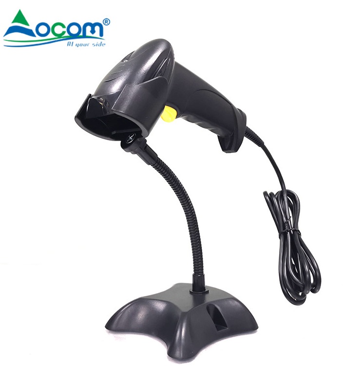 (OCBS-LA15) ماسحات ضوئية للكمبيوتر USB com pos حامل ماسح ضوئي ليزر محمول باليد