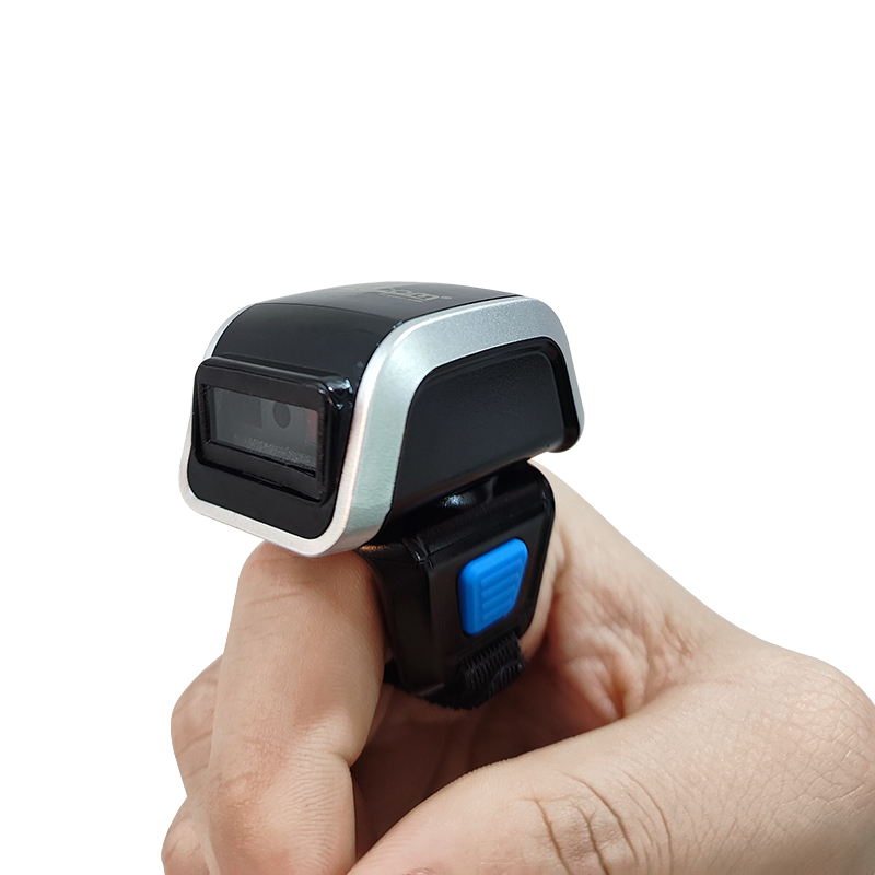 (OCBS-R07) 2.4G and Bluetooth Mini Ring Bar-code Scanner