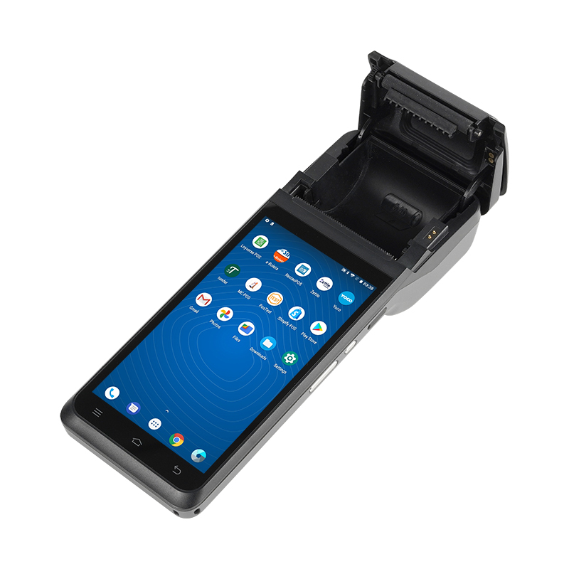 （POS-T2)零售 NFC Android 热敏收据和标签打印机双屏 pos 终端指纹 pos 机 - COPY - v3usp4