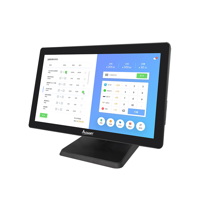 (POS-1702) Tela de toque do Windows de 17,3 polegadas POS Terminal com base em liga de alumínio