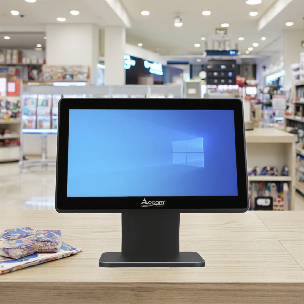 Touch screen Ultra-sottile da 15,6 pollici personalizzabile OEM POS Dispositivi di registrazione di cassa ad alta tecnologia Sistema Windows di fascia alta