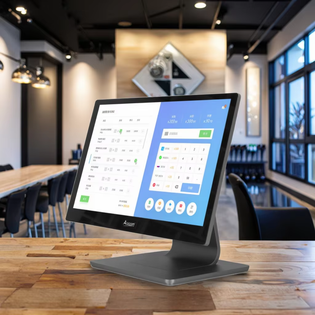 Design ultra-sottile da 15,6 pollici di touch di vendita POS i5 Windows All in One POS Machine Touch Screen Systems in vendita
